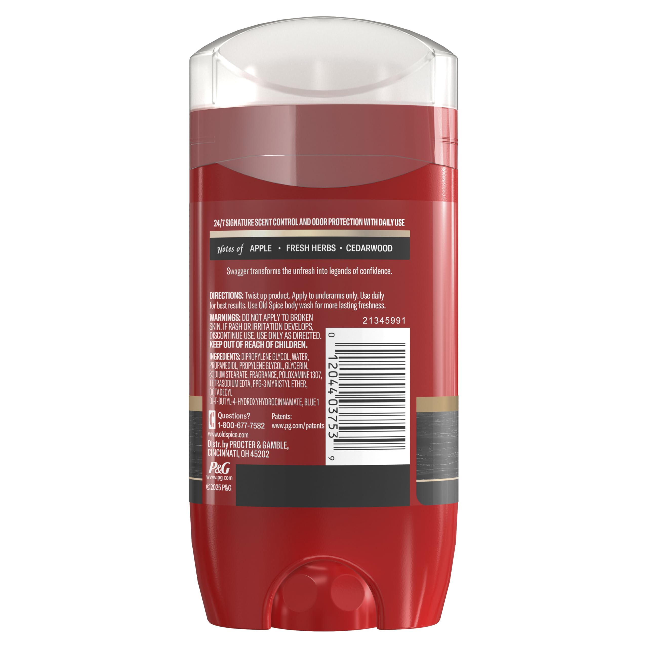 Old Spice Aluminum Free Deodorant for Men, 24/7 Odor Protection, 24/7 Freshness & Lasting Scent, Goes on Clean, 3.0 oz (Pack of 2) - Image 13