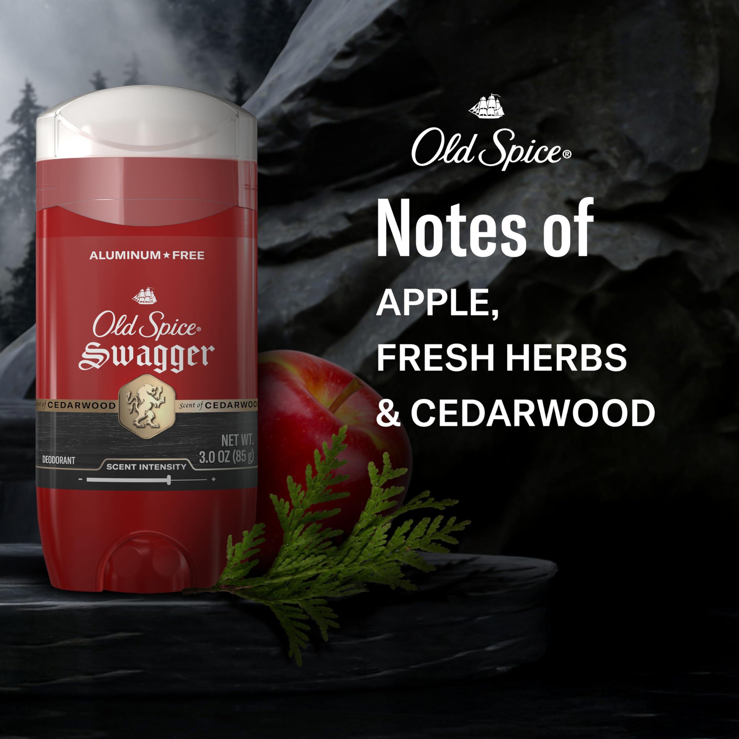 Old Spice Aluminum Free Deodorant for Men, 24/7 Odor Protection, 24/7 Freshness & Lasting Scent, Goes on Clean, 3.0 oz (Pack of 2) - Image 5