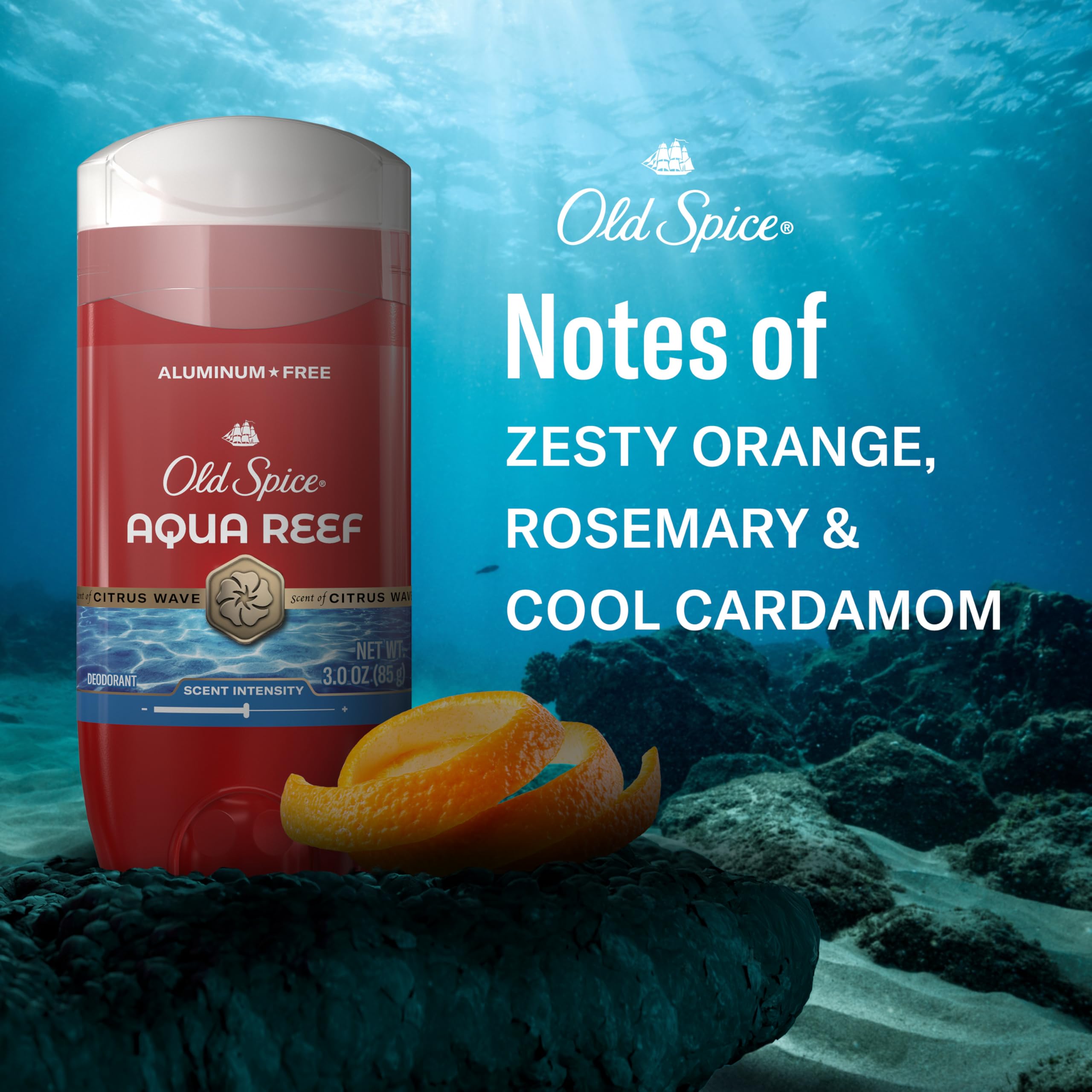 Old Spice Aluminum Free Deodorant for Men, 24/7 Odor Protection, 24/7 Freshness & Lasting Scent, Aqua Reef with Cypress Scent, 3.0 oz with Travel Size Swagger Body Wash (Pack of 4) - Image 5