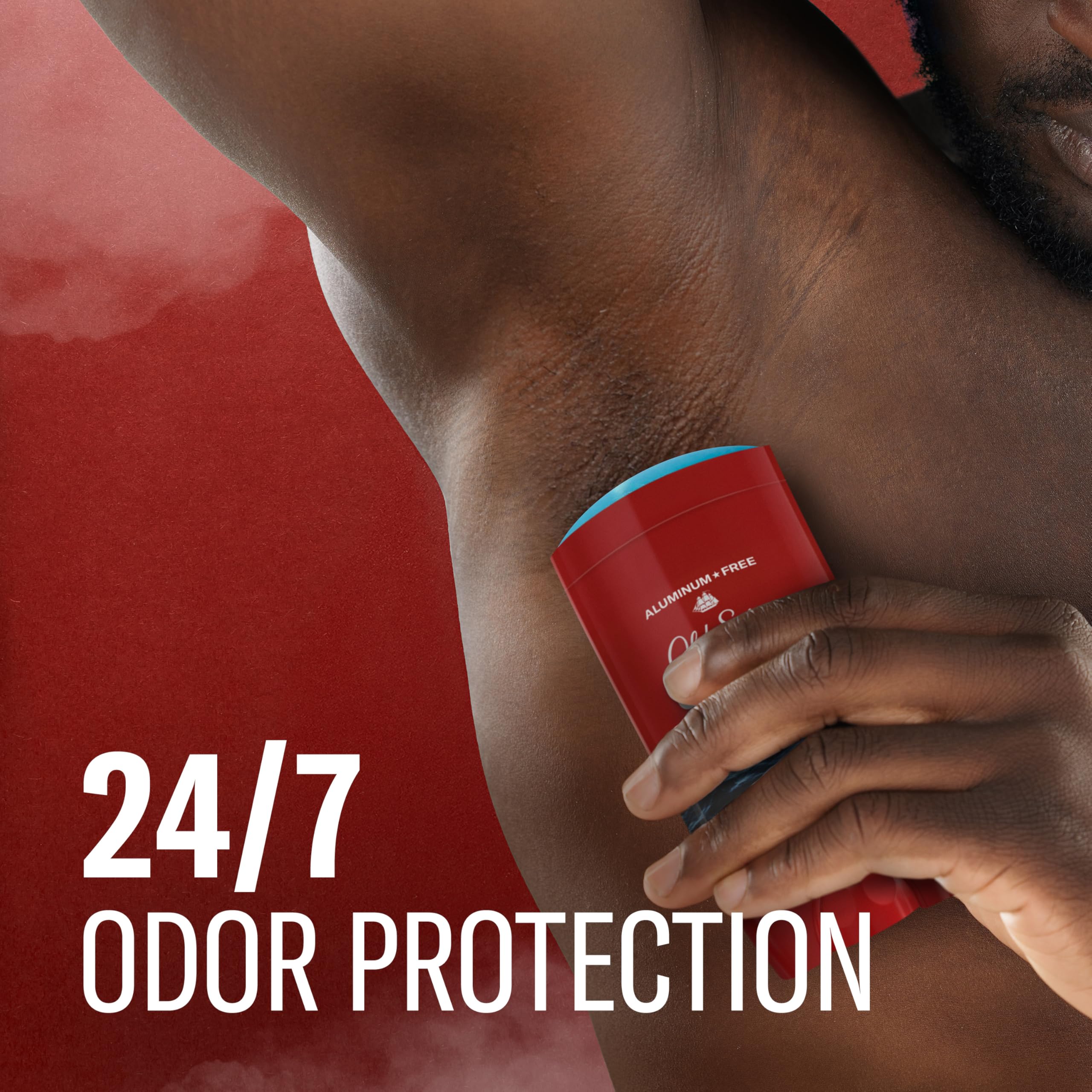 Old Spice Aluminum Free Deodorant for Men, 24/7 Odor Protection, 24/7 Freshness & Lasting Scent, Captain with Bergamot Scent, 3.0 oz (Pack of 3) - Image 4