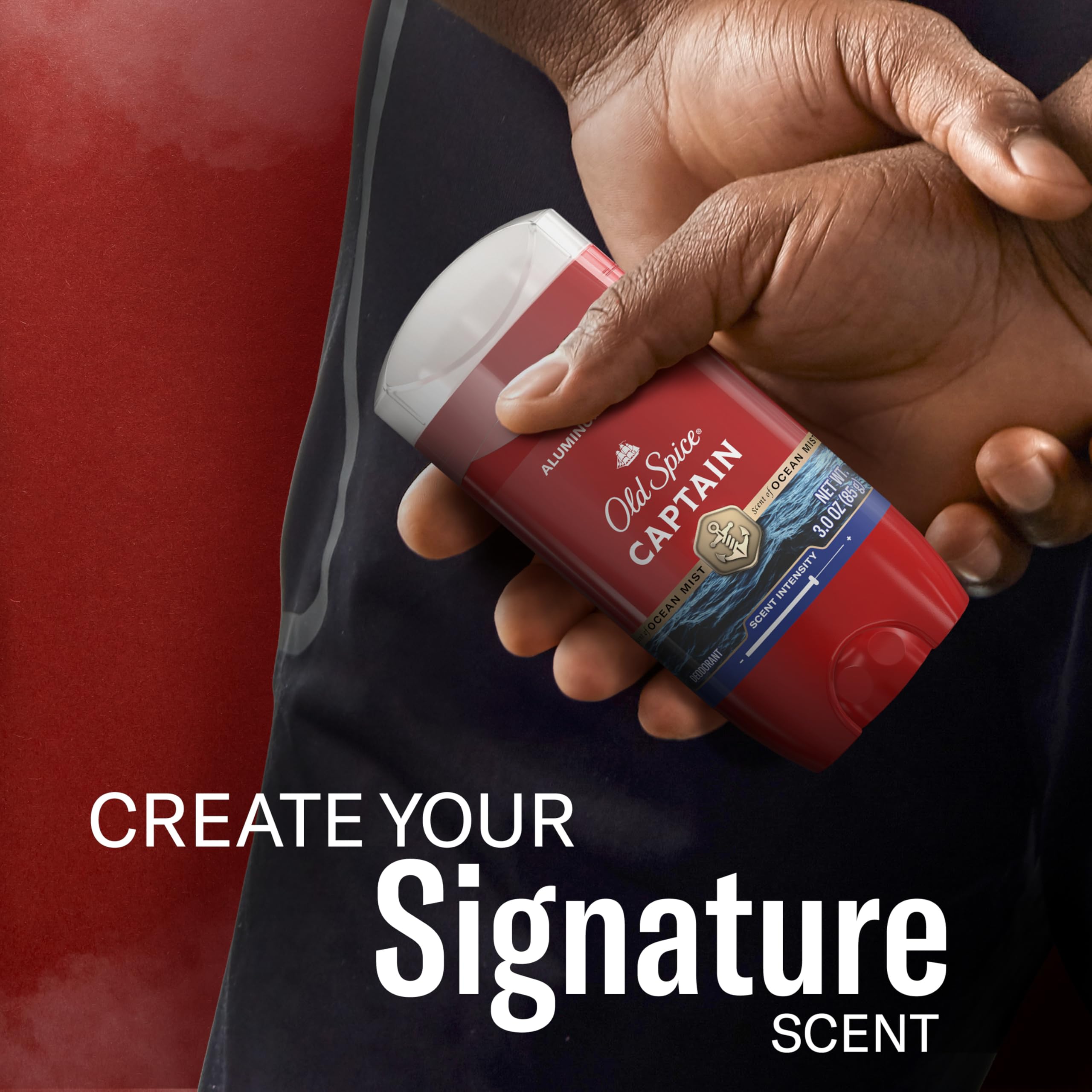 Old Spice Aluminum Free Deodorant for Men, 24/7 Odor Protection, 24/7 Freshness & Lasting Scent, Captain with Bergamot Scent, 3.0 oz (Pack of 3) - Image 9