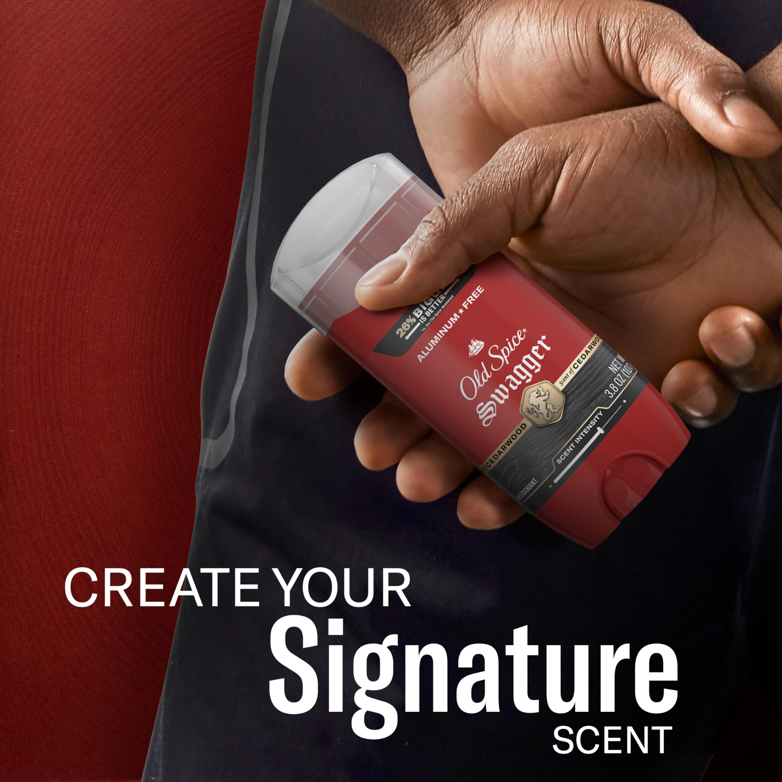 Old Spice Aluminum Free Deodorant for Men, 24/7 Protection to Eliminate Odors, 24/7 Freshness & Lasting Scent, Swagger with Lime & Cedarwood Scent, 3.8 oz (Pack of 3) - Image 9