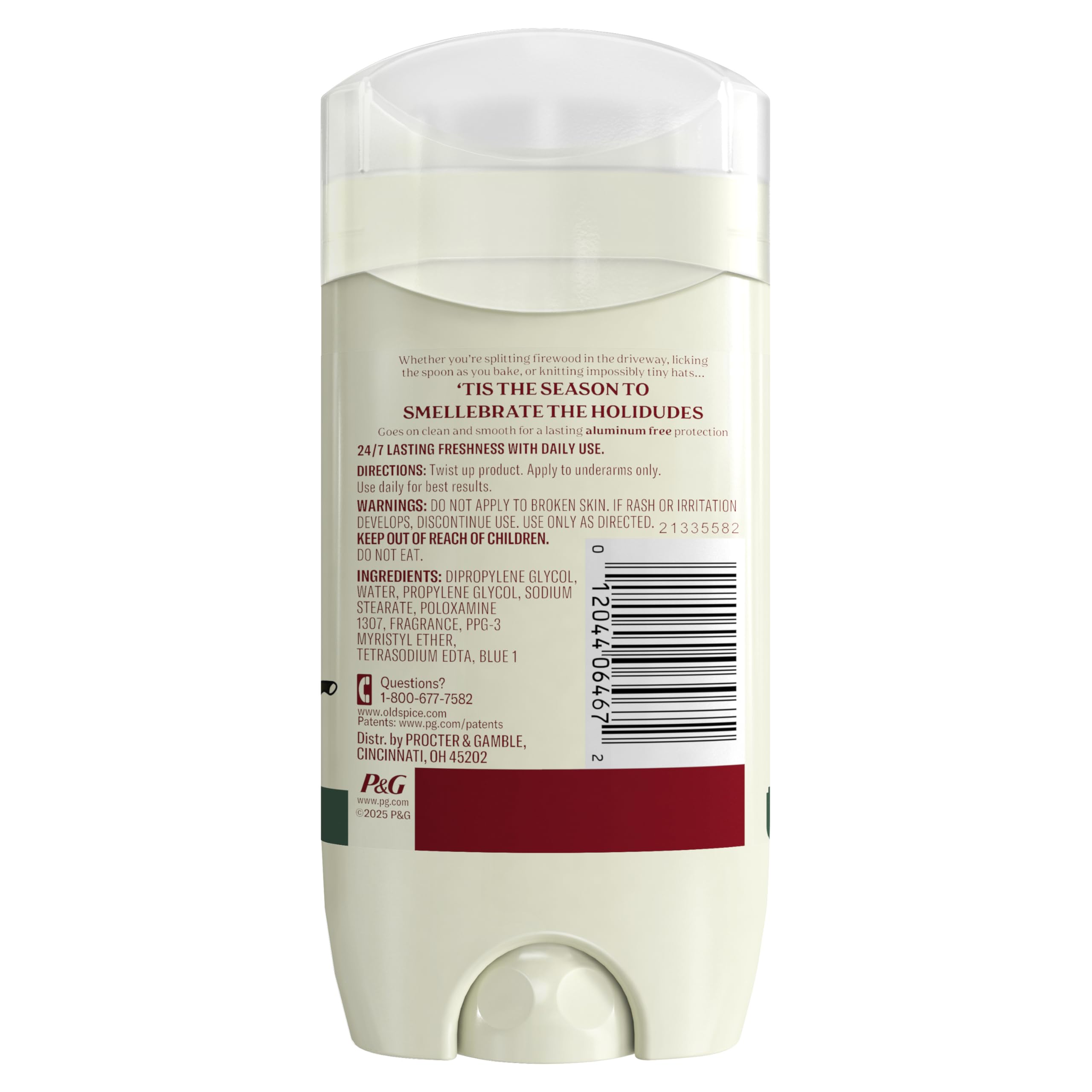 Old Spice Aluminum Free Deodorant for Men, Holidudes Limited Edition, 24/7 Holiday Freshness, Odor Protection, Stocking Stuffer, Lumbersnack with Fresh Pine Scent, 3.0 oz - Image 13