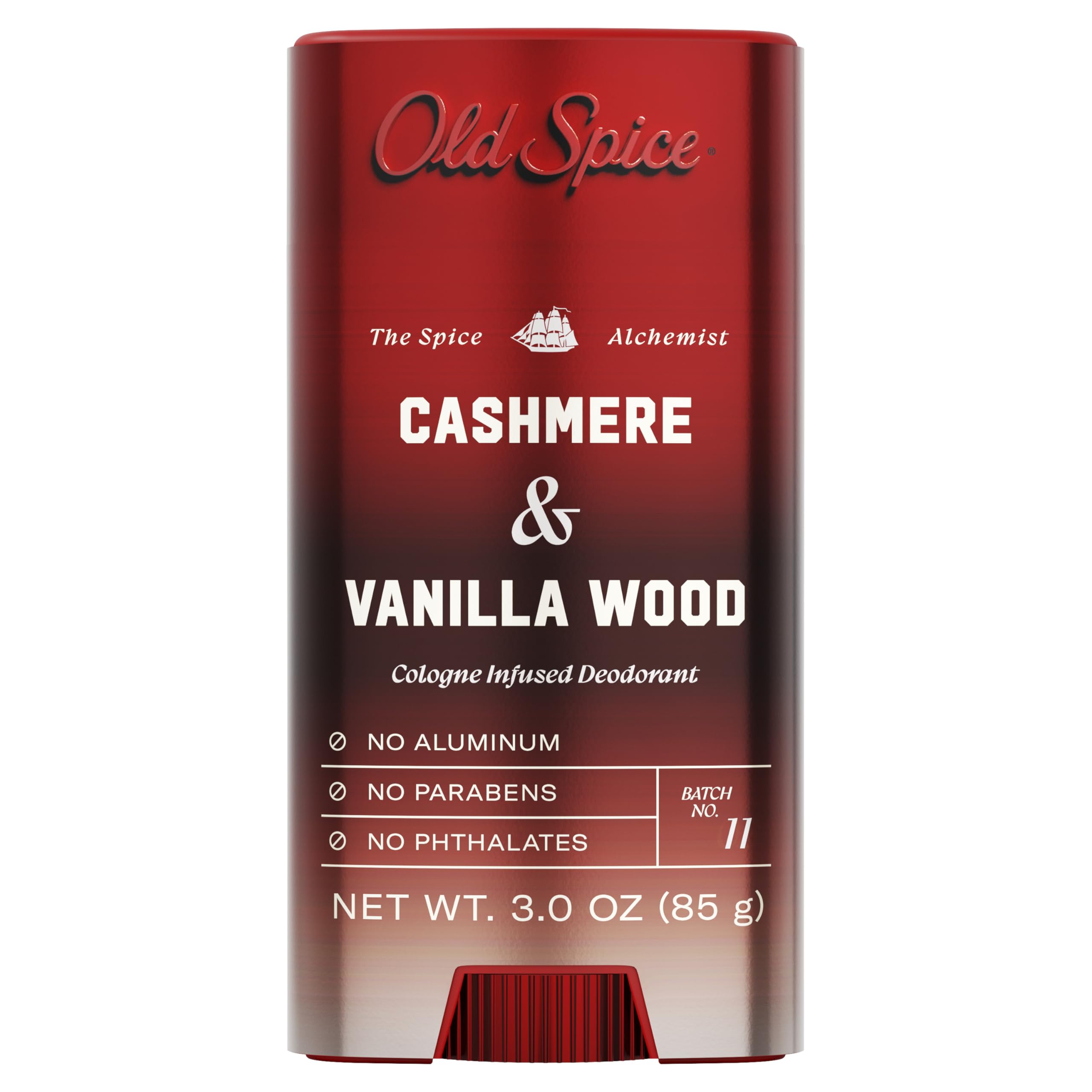 Old Spice Aluminum Free Deodorant for Men, The Spice Alchemist Collection, 24/7 Cologne Infused Scent, No Trade Off Formula, Free of Parabens & Phthalates, Cashmere + Vanilla Wood Scent, 3.0 oz - Image 15