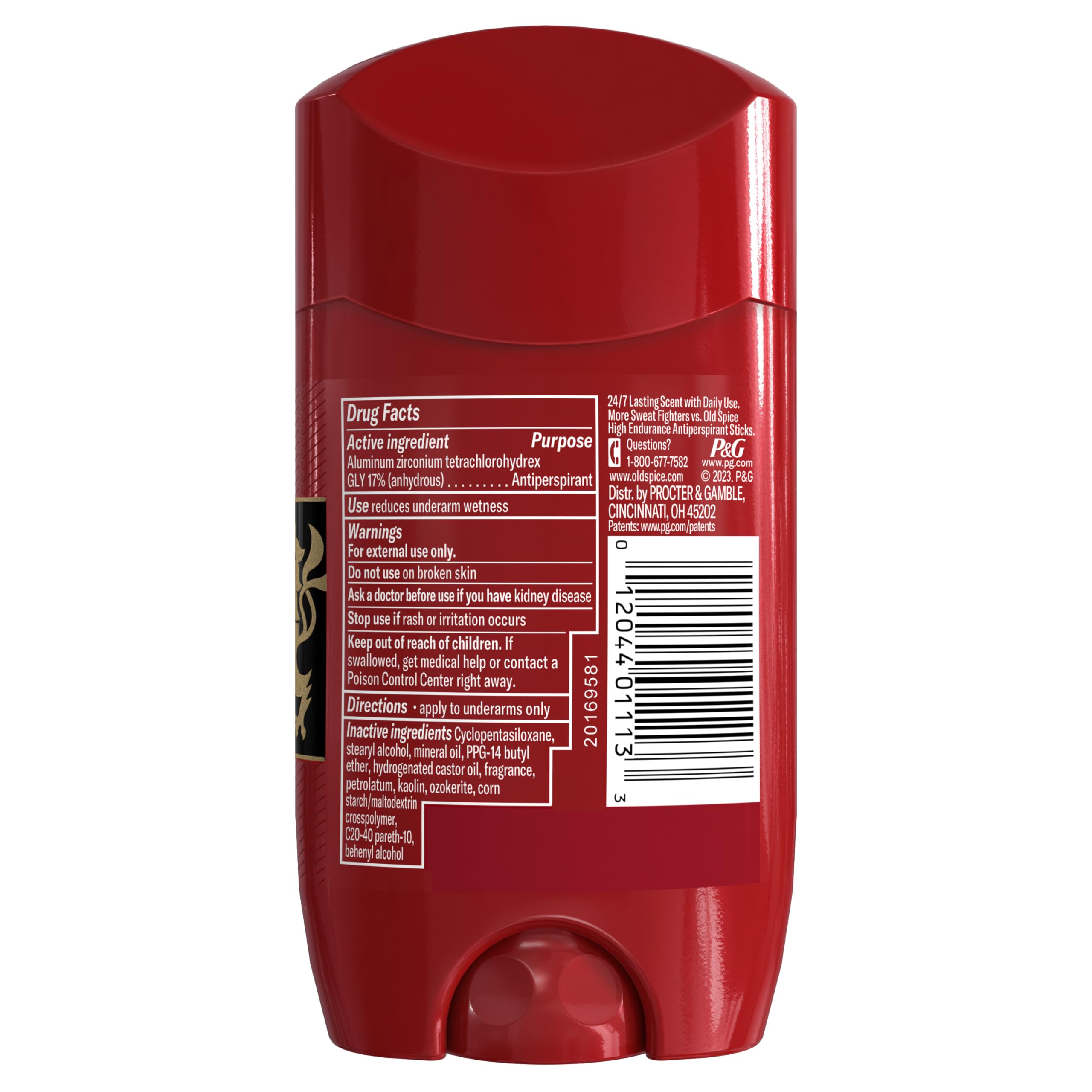 Old Spice Antiperspirant Deodorant for Men, 24/7 Sweat & Odor Protection, 24/7 Lasting Freshness, Invisible Solid, Swagger with Cedarwood Scent, 2.6 oz - Image 7