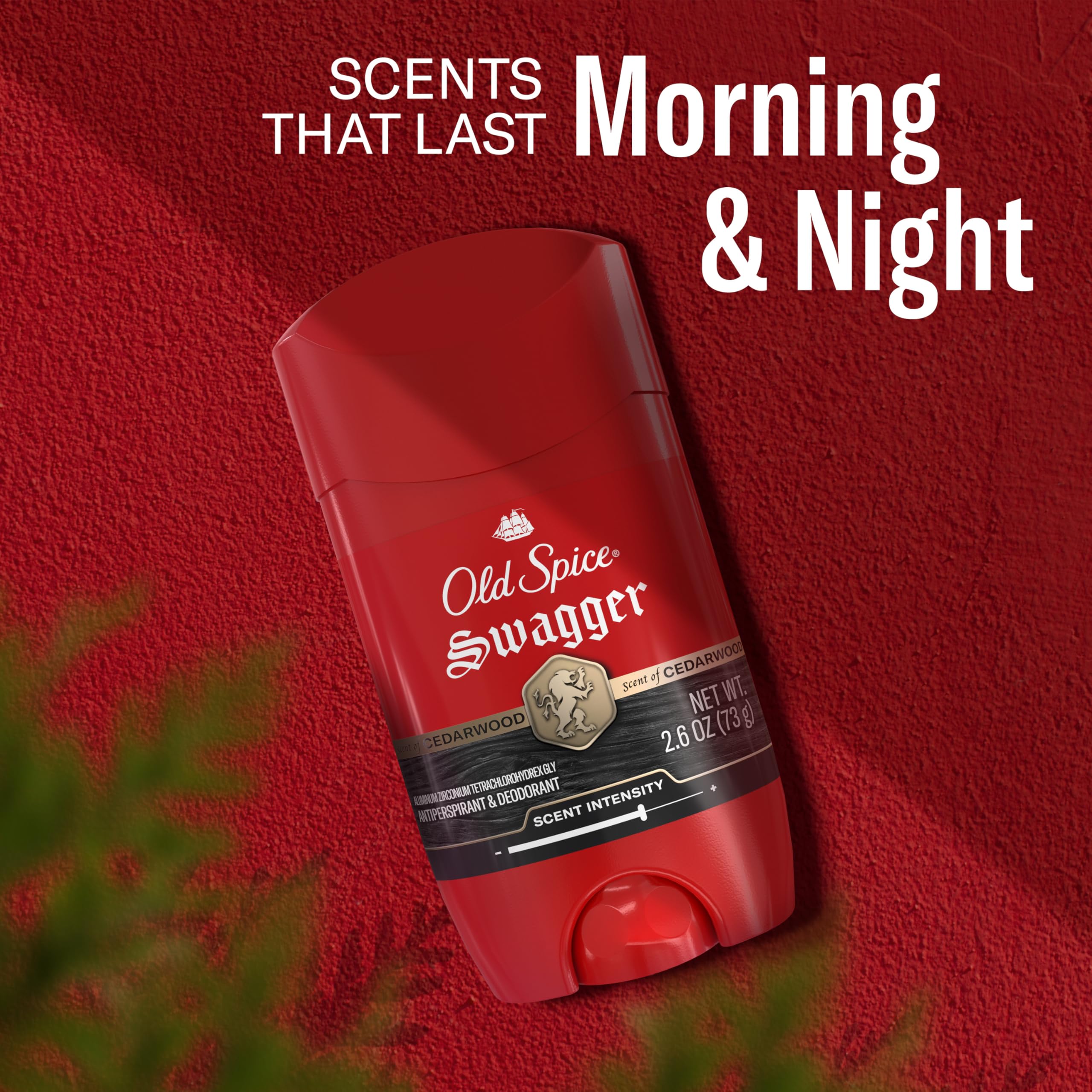 Old Spice Antiperspirant Deodorant for Men, 24/7 Sweat & Odor Protection, 24/7 Lasting Freshness, Invisible Solid, Swagger with Cedarwood Scent, 2.6 oz (Pack of 2) - Image 9