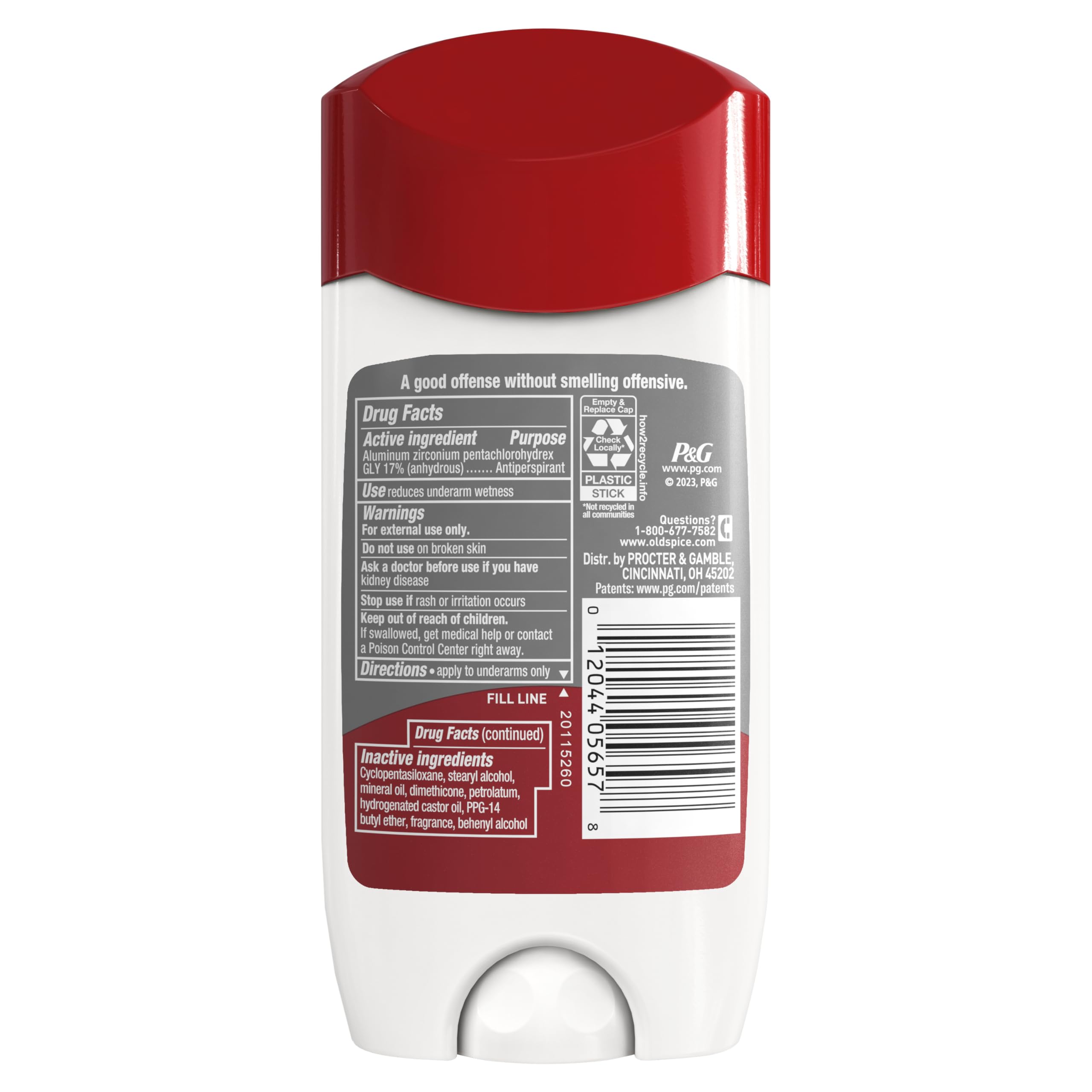 Old Spice Antiperspirant Deodorant For Men, High Endurance, 24/7 Sweat Defense & Odor Protection, 24/7 Freshness & Lasting Scent, Fresh Scent, 3.3 oz - Image 11