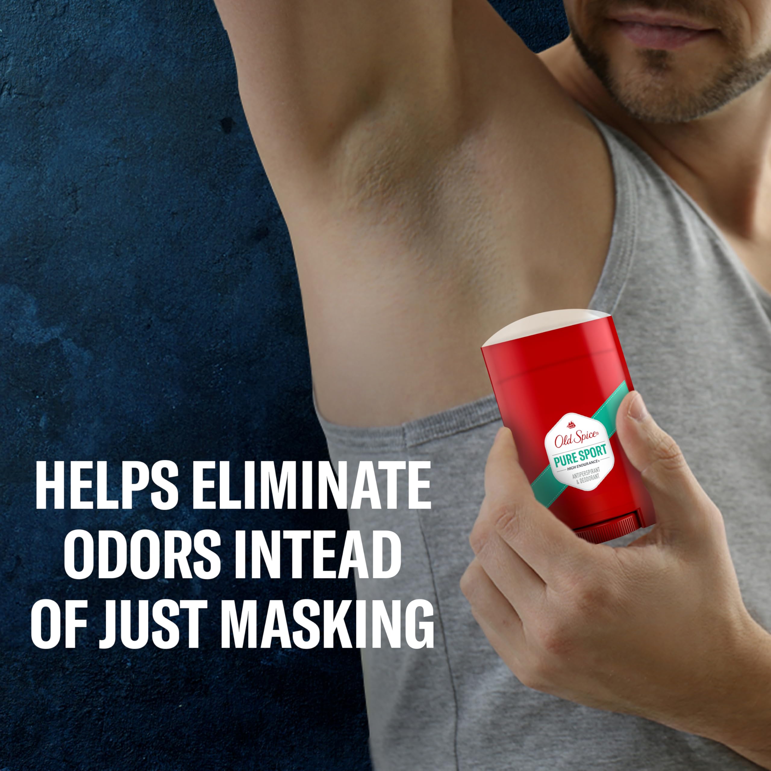 Old Spice Antiperspirant Deodorant For Men, High Endurance, 24/7 Sweat Defense & Odor Protection, 24/7 Freshness & Lasting Scent, Pure Sport Scent, 0.5 oz (Pack of 24) - Image 6