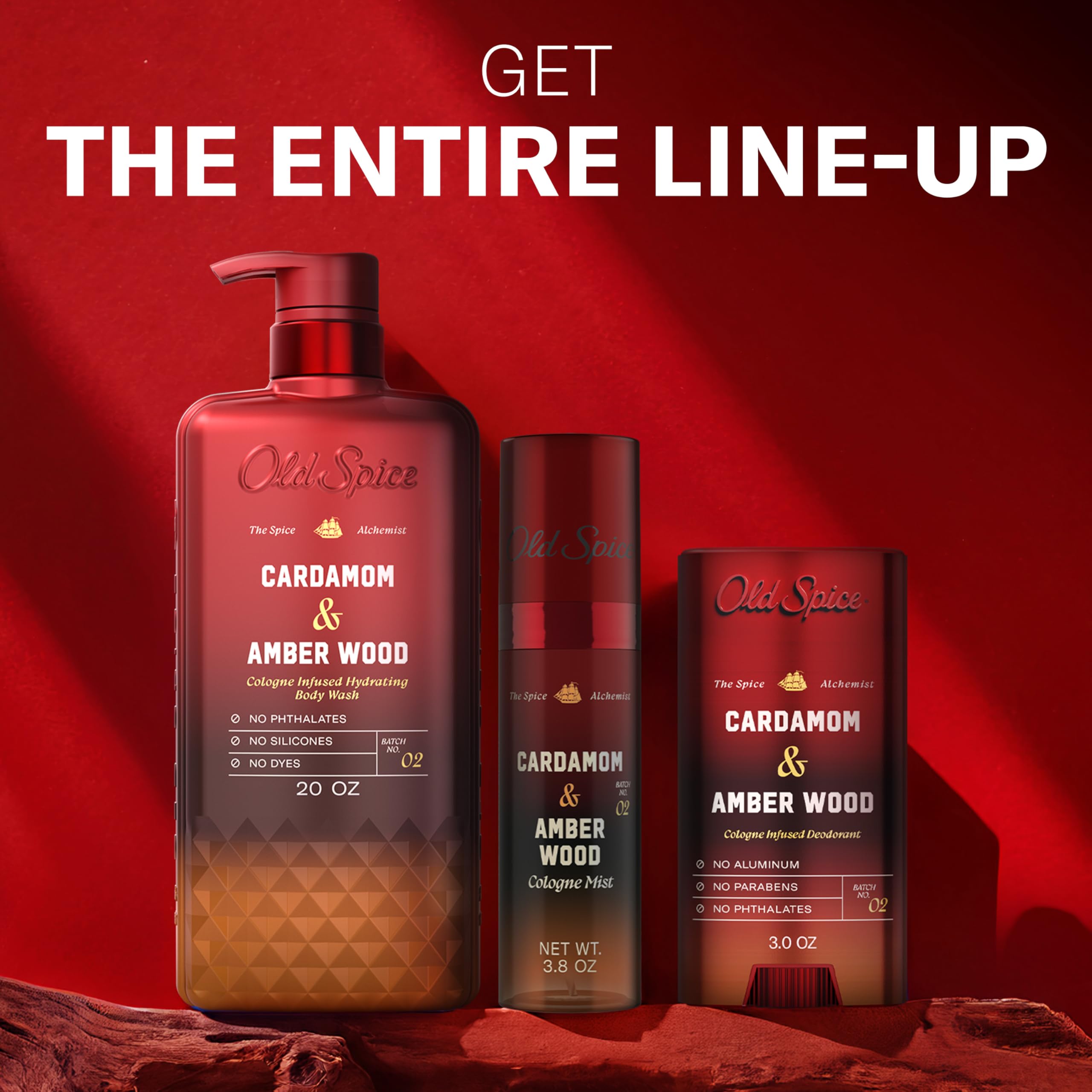 Old Spice Body Wash for Men, The Spice Alchemist Collection, 24/7 Cologne Infused Hydration, No Trade Off Formula, Free of Phthalates Silicones & Dyes, Cardamom + Amber Wood Scent, 20 oz - Image 14