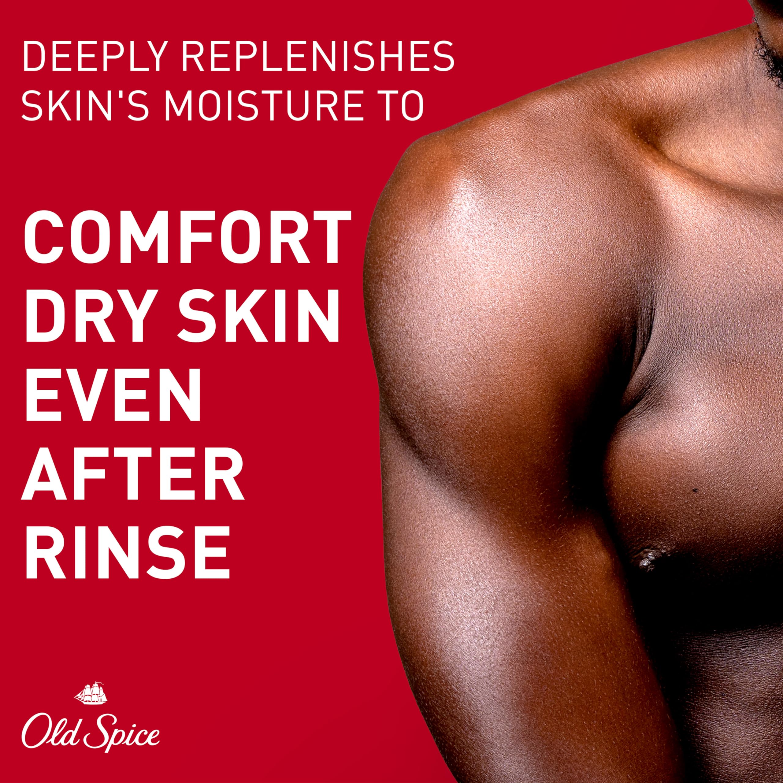 Old Spice Body Wash GentleMan’s Super Hydration for Men, 24/7 Renewing Moisture, Gentle on Skin with Skin Conditioners, Vanilla + Shea Butter Scent, 20 oz - Image 5