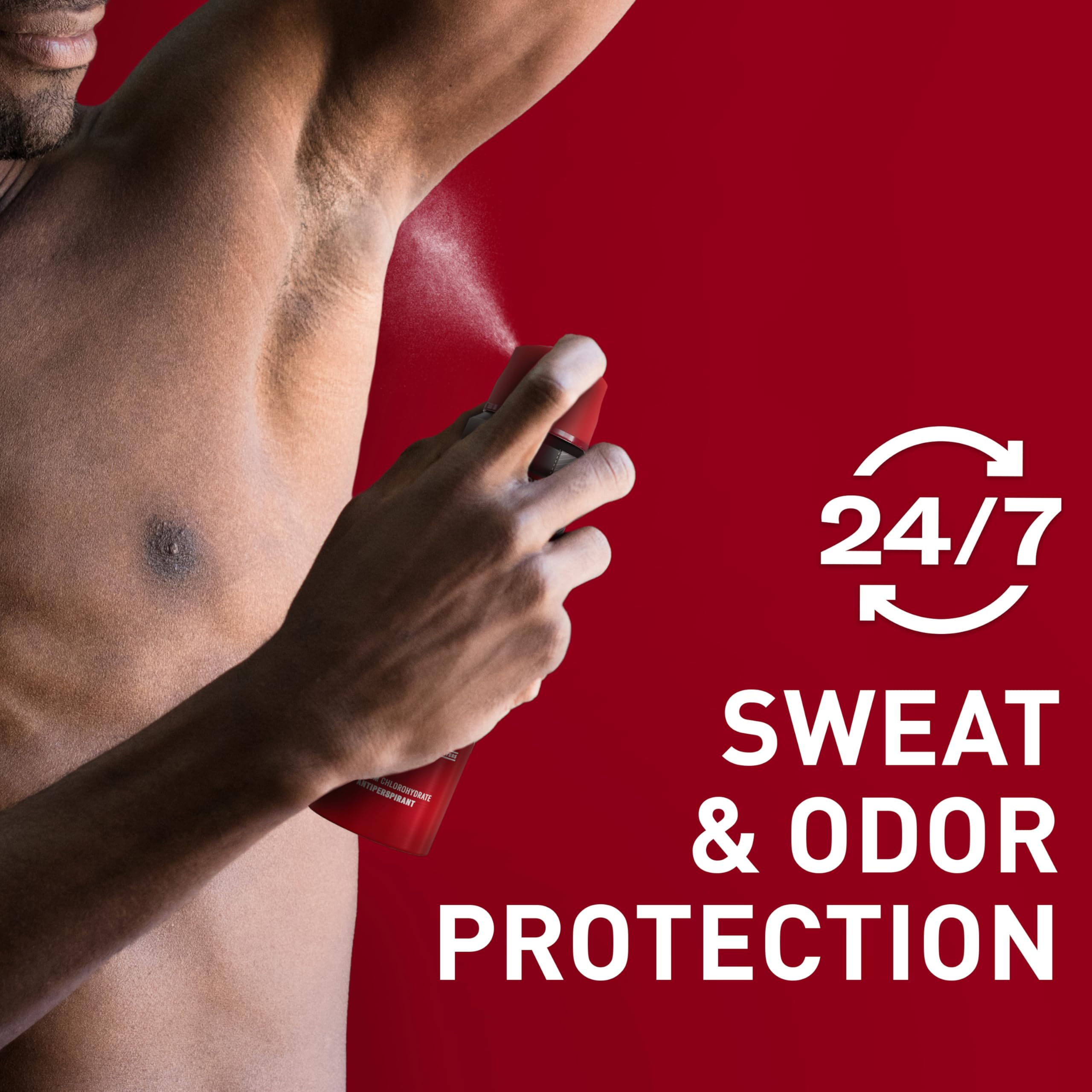 Old Spice Dry Spray Antiperspirant Deodorant for Men, 24/7 Sweat & Odor Protection, 24/7 Sweat Defense & Lasting Freshness, Swagger with Cedarwood Scent, 4.3 oz (Pack of 2) - Image 3