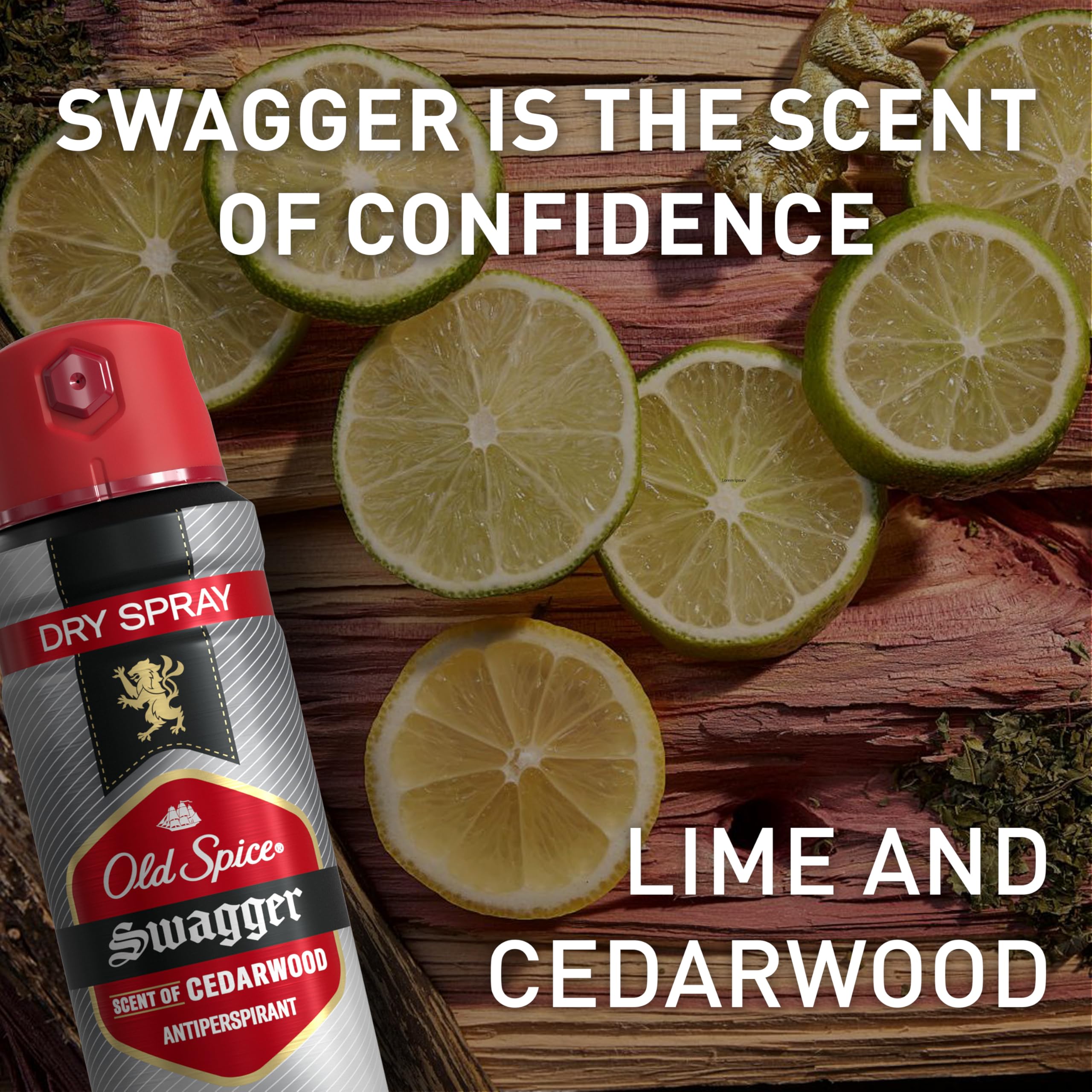 Old Spice Dry Spray Antiperspirant Deodorant for Men, 24/7 Sweat & Odor Protection, 24/7 Sweat Defense & Lasting Freshness, Swagger with Cedarwood Scent, 4.3 oz (Pack of 2) - Image 7