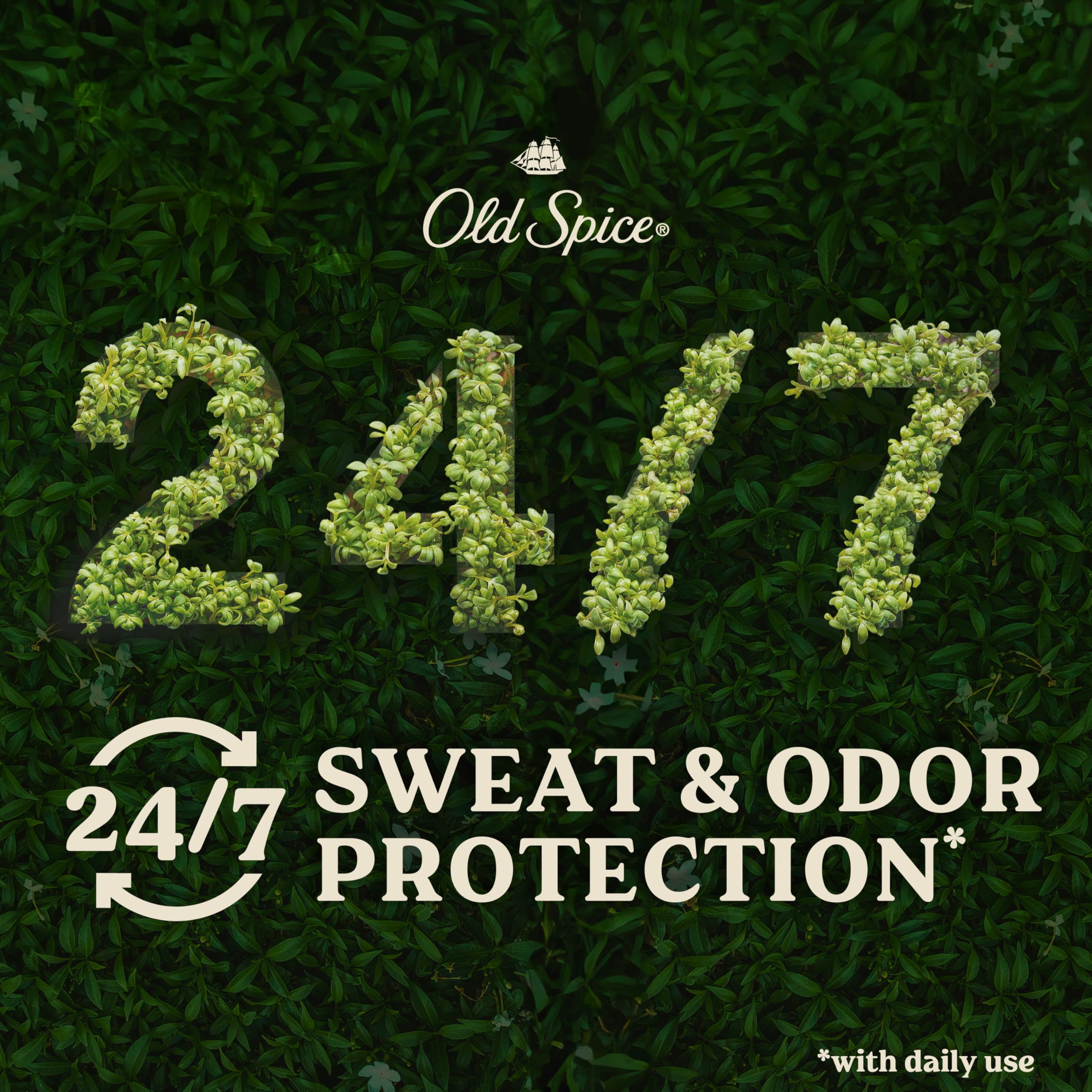 Old Spice Men's Antiperspirant & Deodorant Alpine with Hemp Oil, 2.6oz (Pack of 3) - Image 4