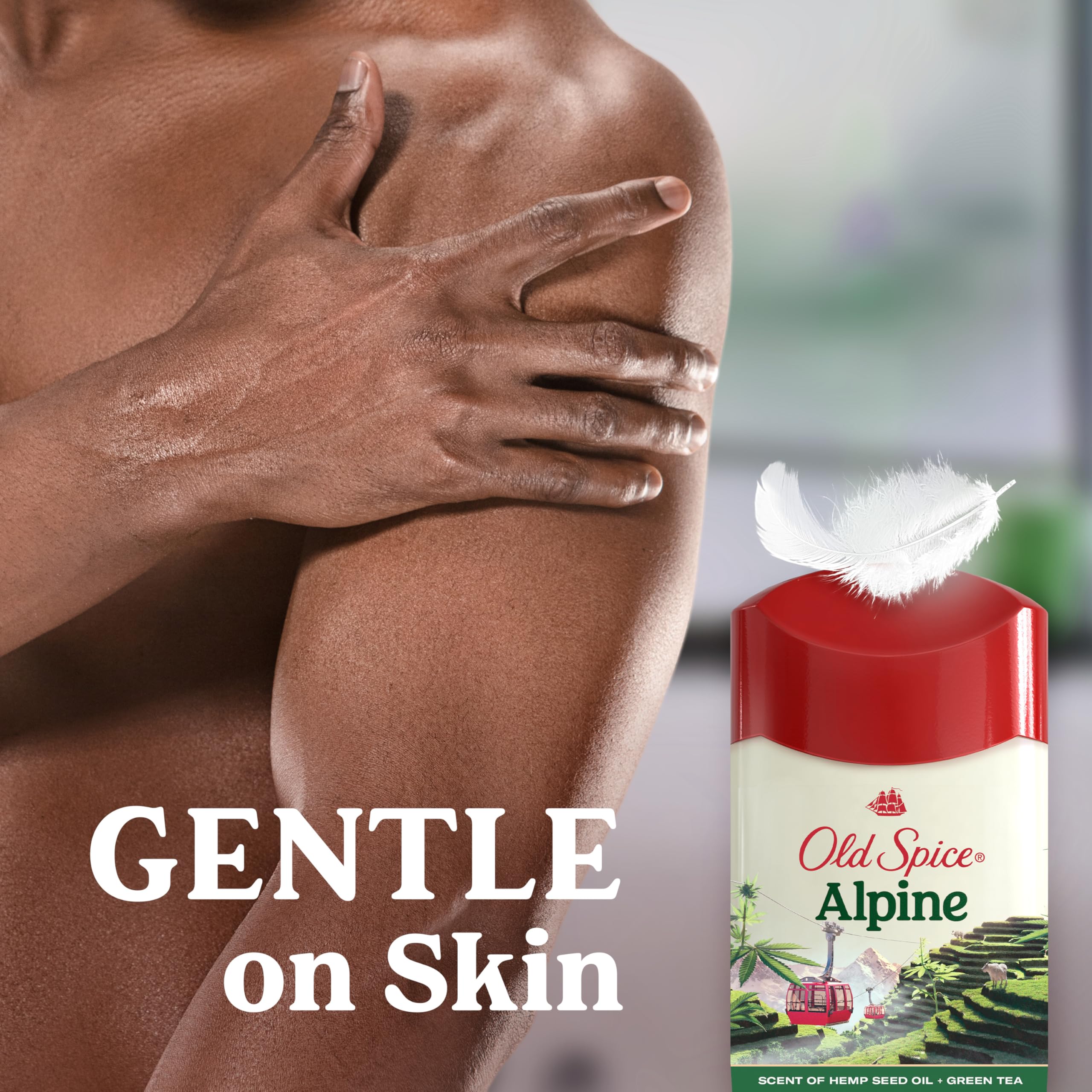 Old Spice Men's Antiperspirant & Deodorant Alpine with Hemp Oil, 2.6oz (Pack of 3) - Image 5