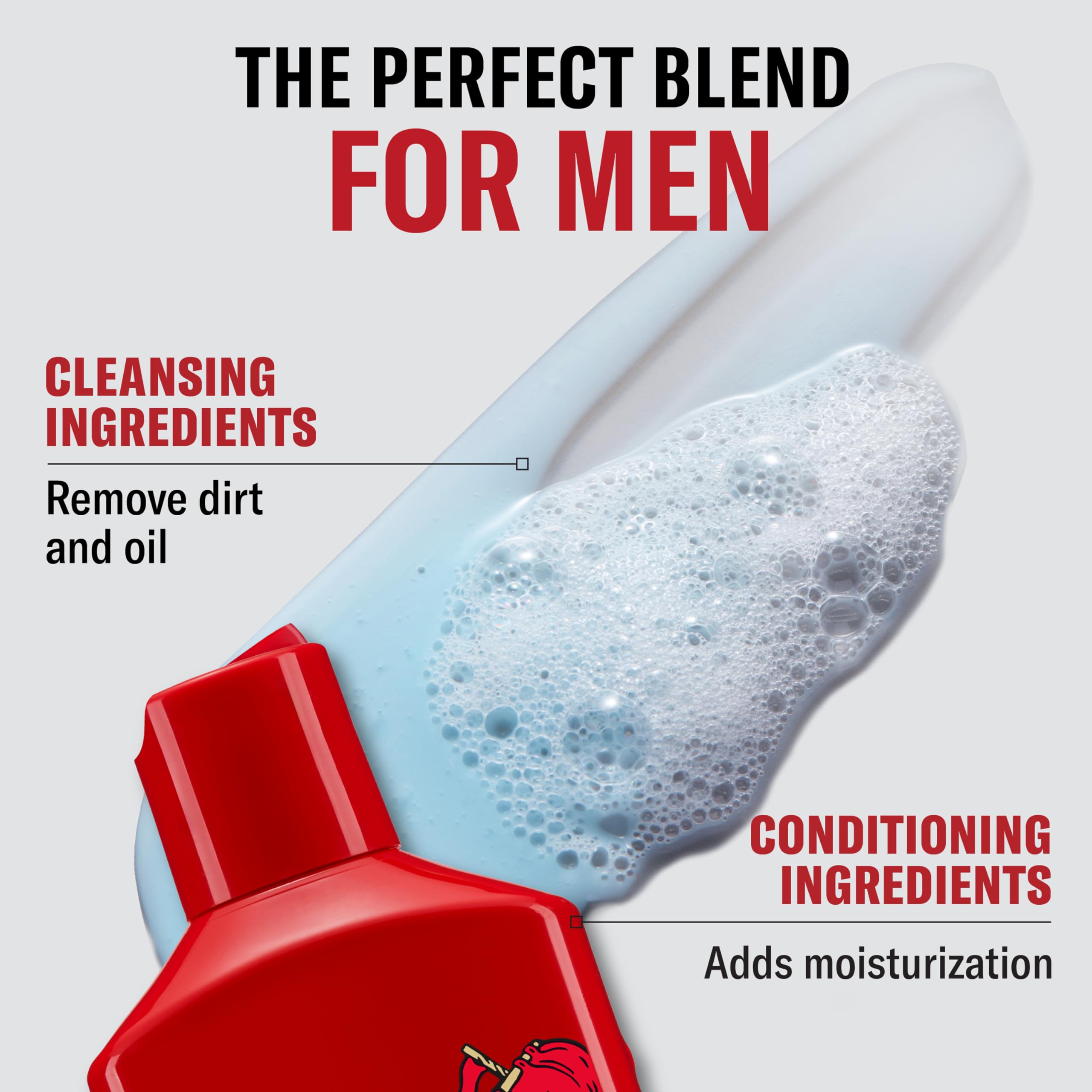 Old Spice Mens 2-in-1 Shampoo and Conditioner Set, Krakengard, For All Hair Types, Healthier, Fuller, More Moisturized Looking Hair, 13.5 fl oz Each (Pack of 6) - Image 5