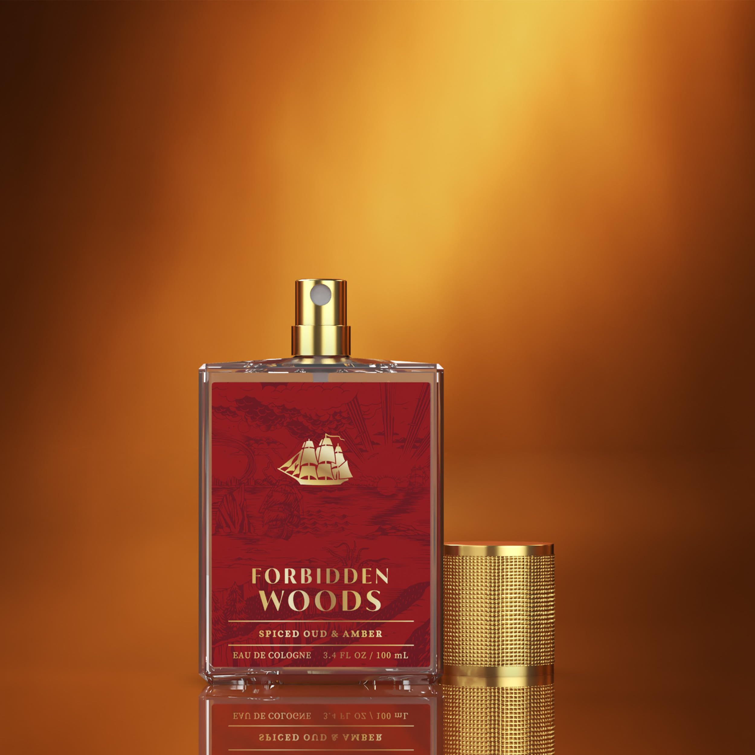 Old Spice Signature Cologne for Men, Forbidden Woods Premium Scent with Notes of Spiced Oud + Amber, 3.4 fl oz - Image 6