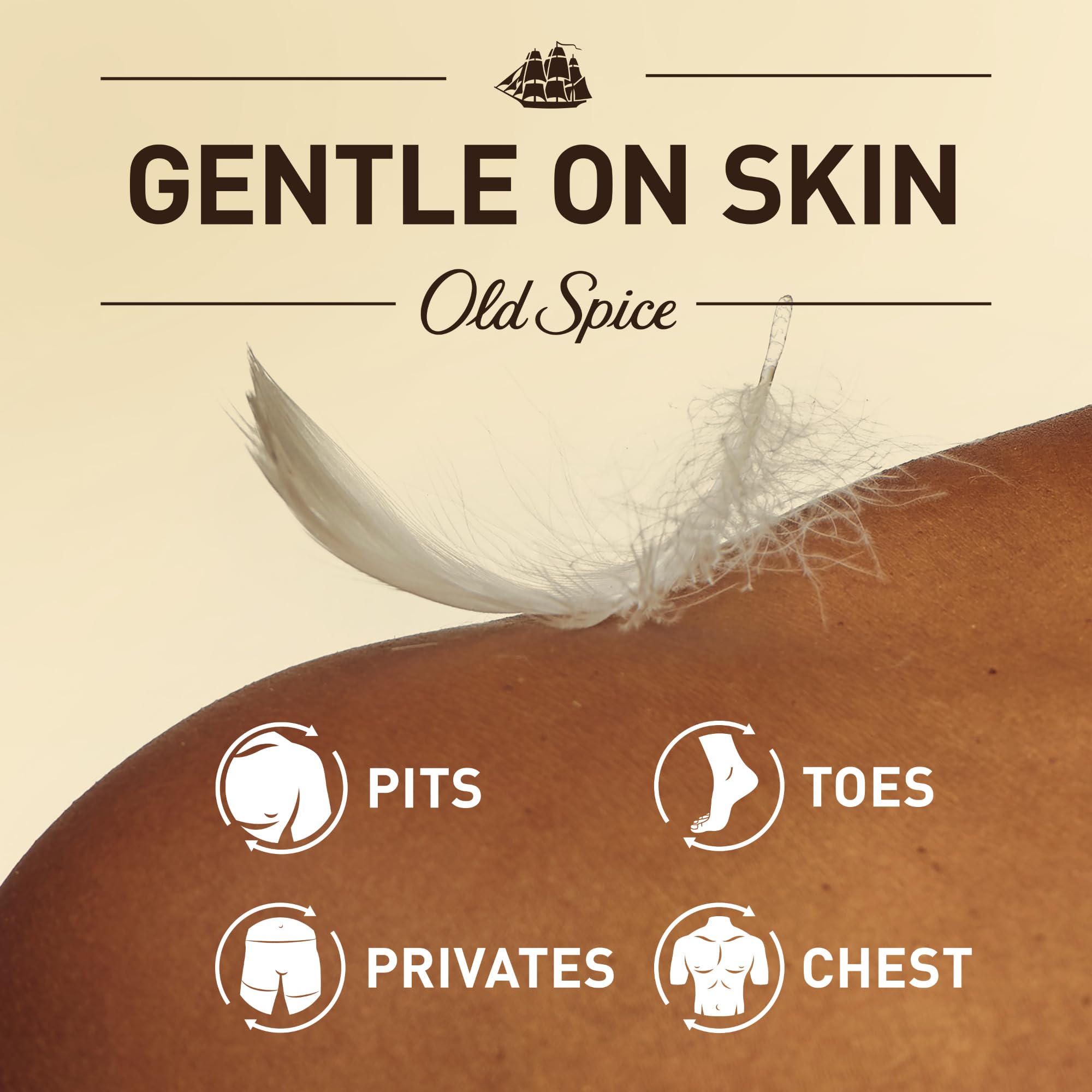 Old Spice Whole Body Deodorant Cream for Men, Aluminum Free, Vanilla + Shea Scent, 24/7 Odor Protection, 24/7 Lasting Freshness, Dermatologist Tested, Gentle on Skin, Safe to Use All Over, 3.0 oz - Image 9